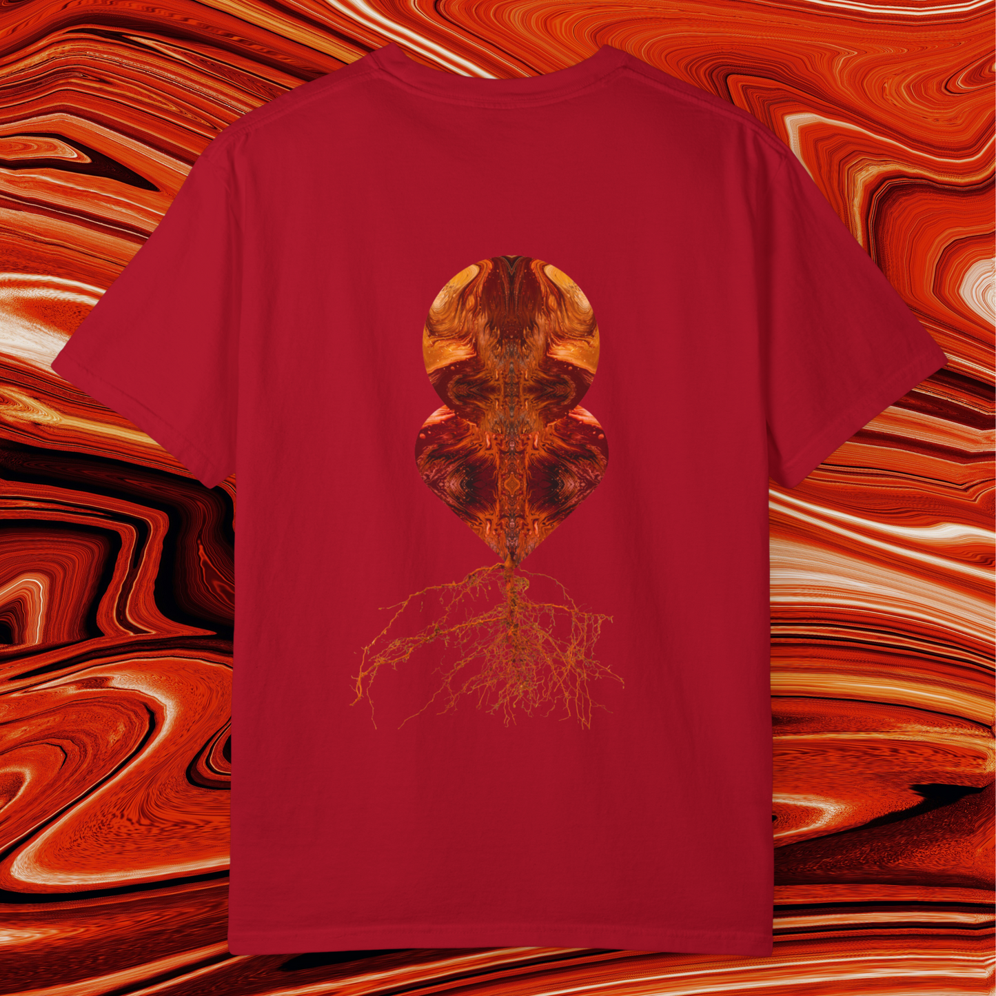 Sacral Transformation Tee : Chakra Shirt Spiritually Designed Unisex