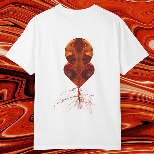 Sacral Transformation Tee : Chakra Shirt Spiritually Designed Unisex