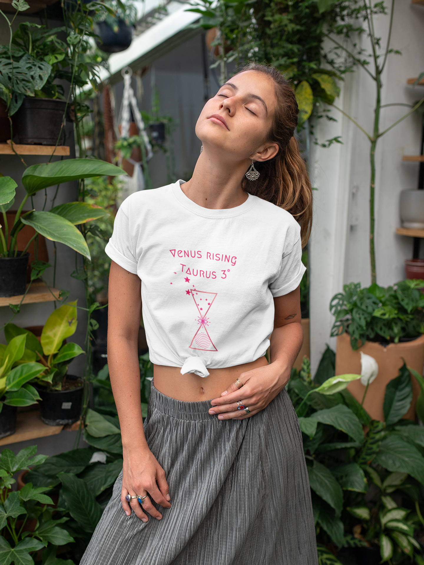 Venus Rising Taurus printed Tee | Astrology Shirt | Self Love Gift