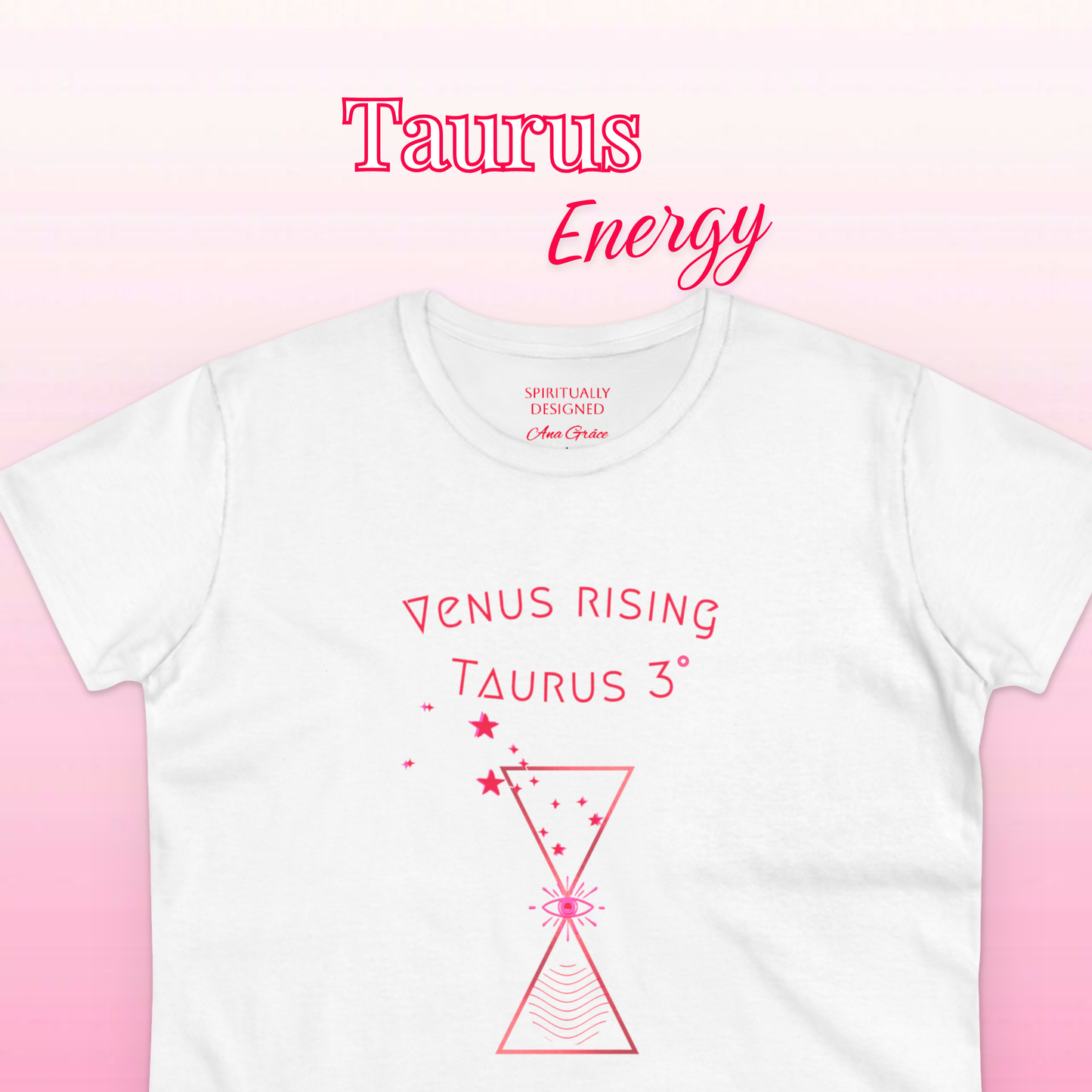 Venus Rising Taurus printed Tee | Astrology Shirt | Self Love Gift