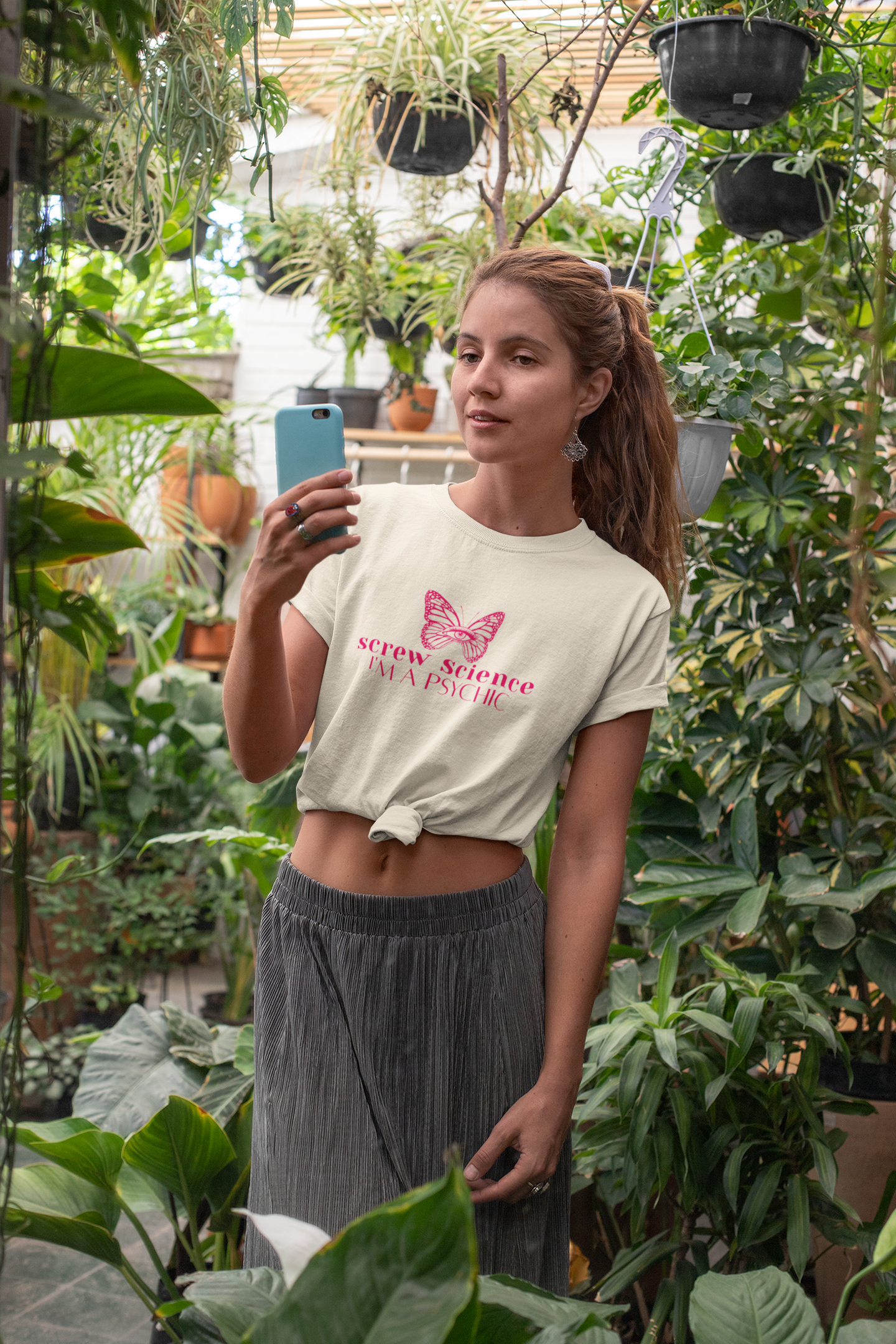 screw science i'm a psychic T-Shirt | Spiritual Rebel Graphic tee