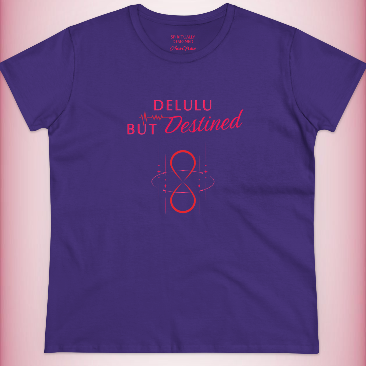 Delulu But Destined t-shirt | Energy infused tee