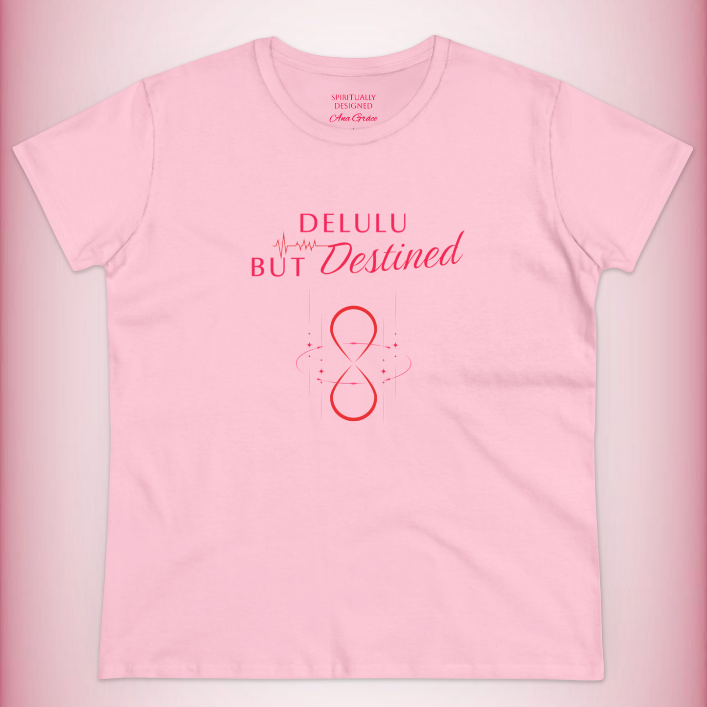 Delulu But Destined t-shirt | Energy infused tee