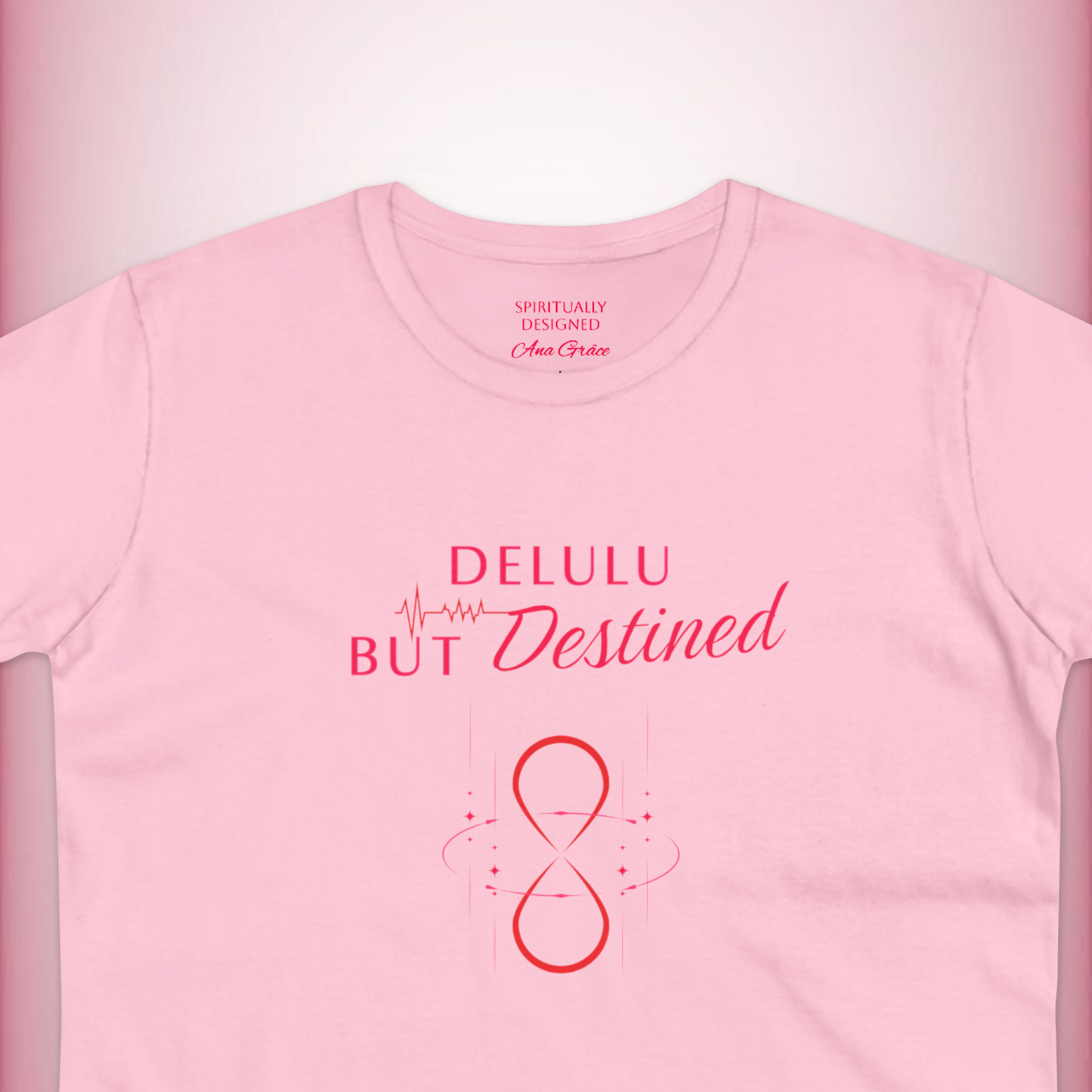 Delulu But Destined t-shirt | Energy infused tee