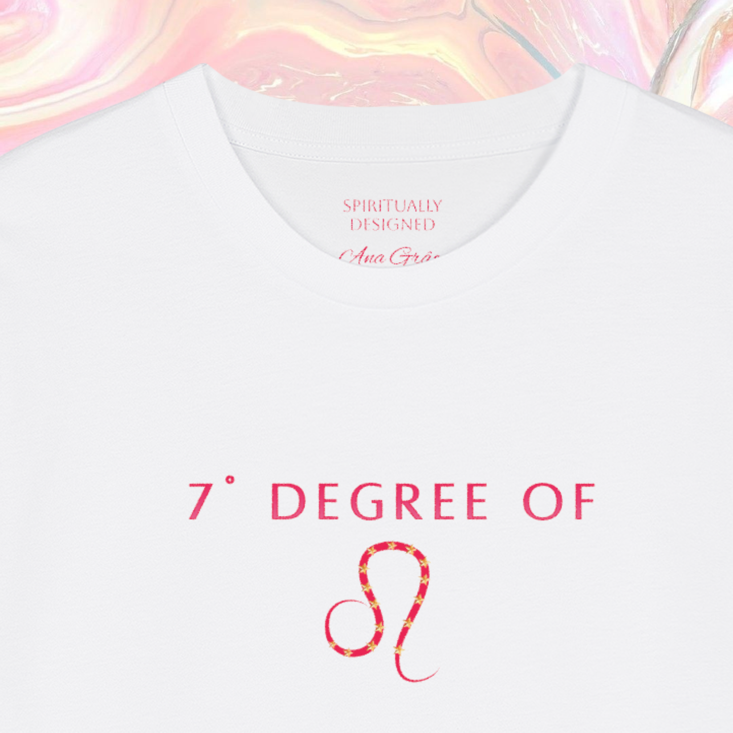 Seven degree of Leo sign  t-shirt |Astrology tee| organic cotton