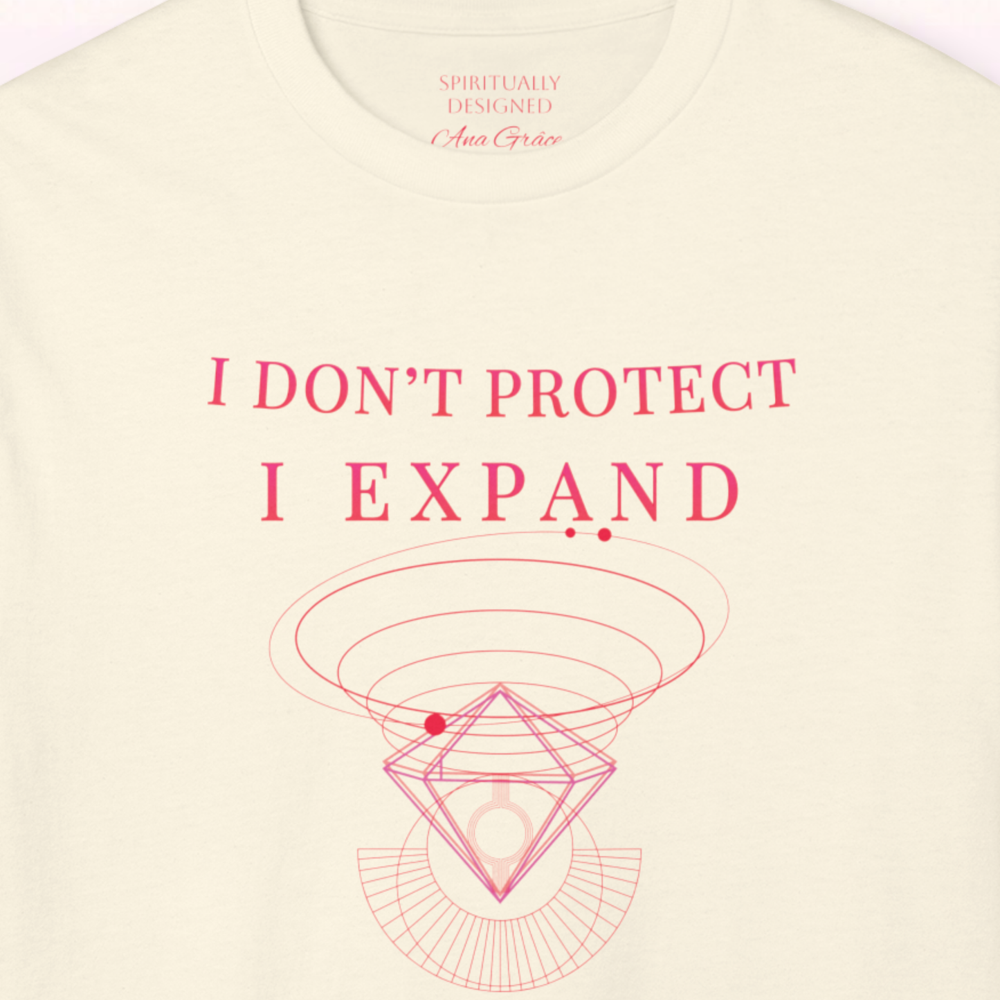 Protect my energy graphic t-shirt | High Vibrational garment | Spiritual symbol Tee