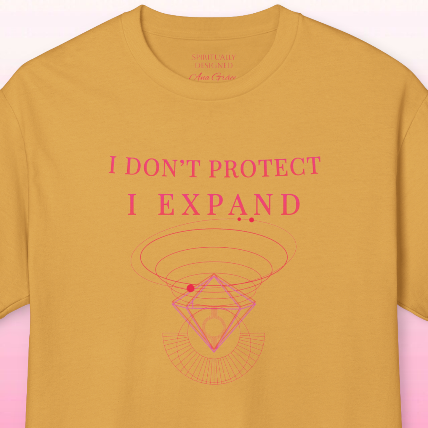 Protect my energy graphic t-shirt | High Vibrational garment | Spiritual symbol Tee
