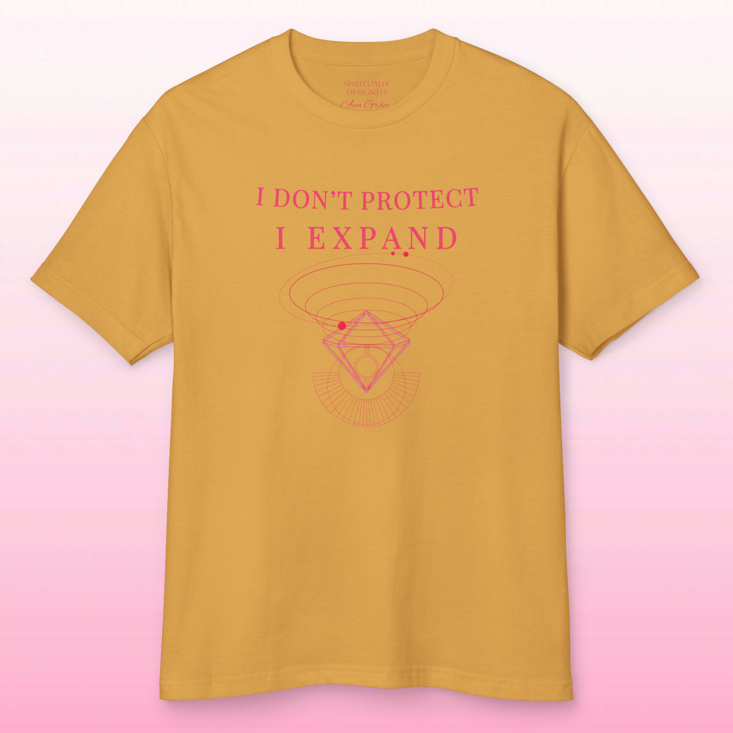 Protect my energy graphic t-shirt | High Vibrational garment | Spiritual symbol Tee