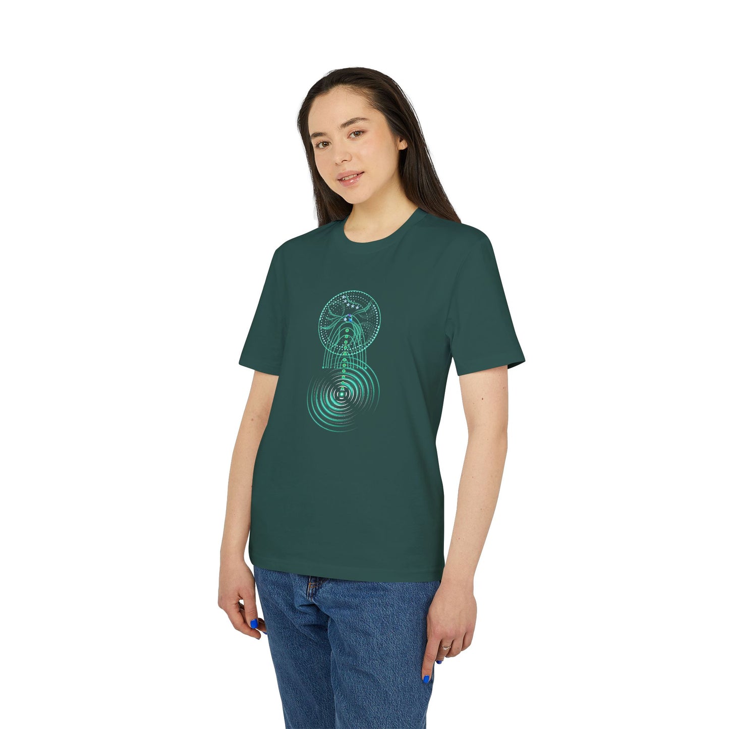 Starseed t-shirt  Pleiadian Symbol Celestial Graphic Shirt 640Hz