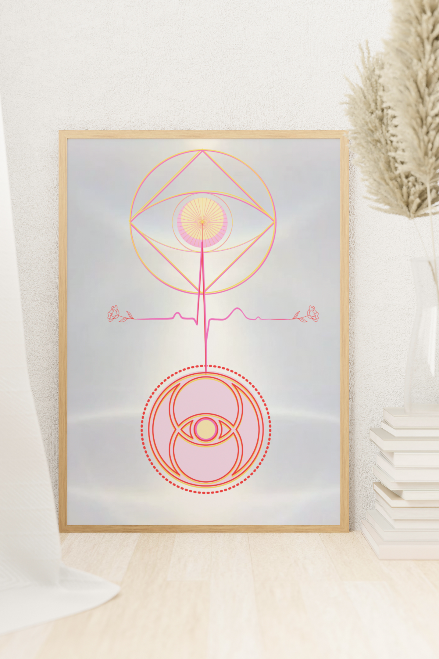 Infused Art to Print | Sacred symbol cosmic