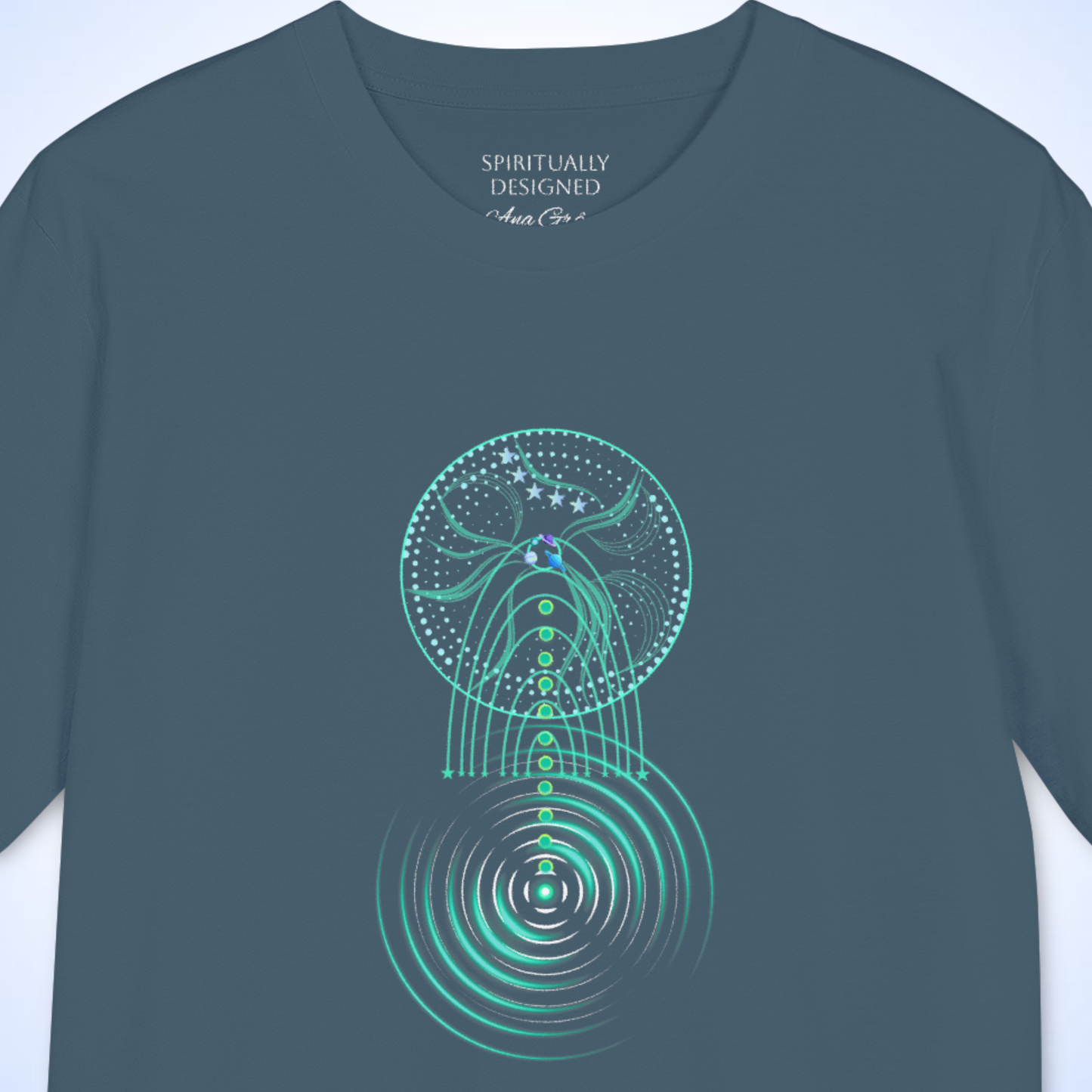 Starseed t-shirt  Pleiadian Symbol Celestial Graphic Shirt 640Hz
